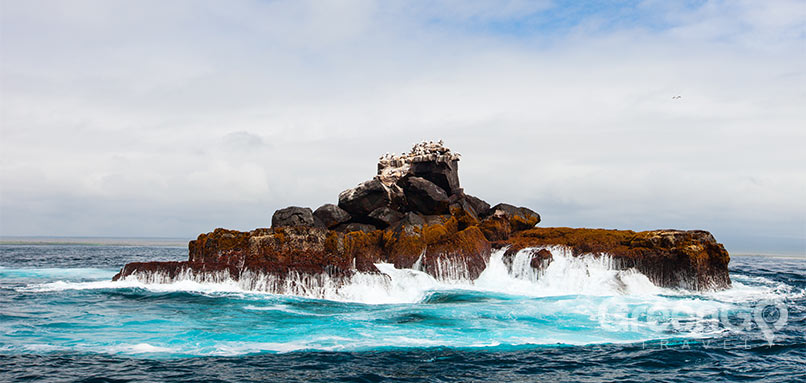Galapagos rock formation Galapagos rock formation