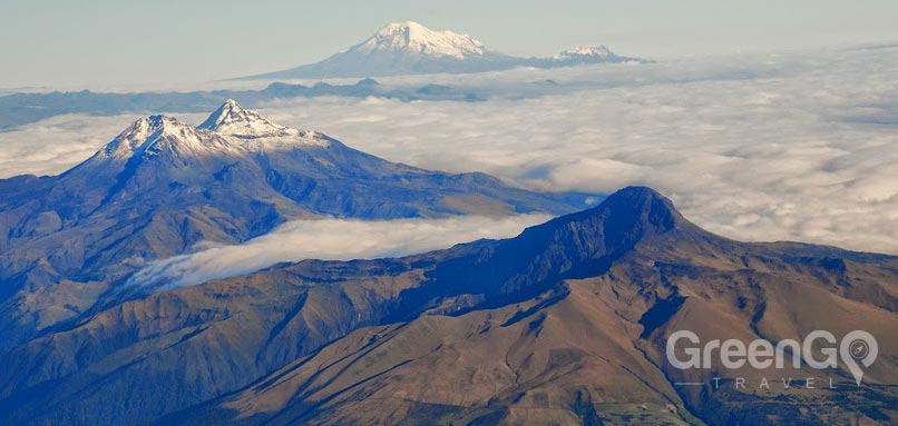 Ecaudor Mountain range
