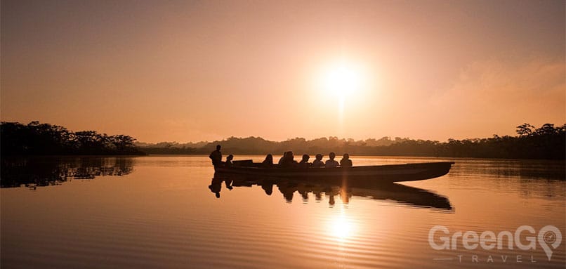 Siona Lodge Review - Canoe